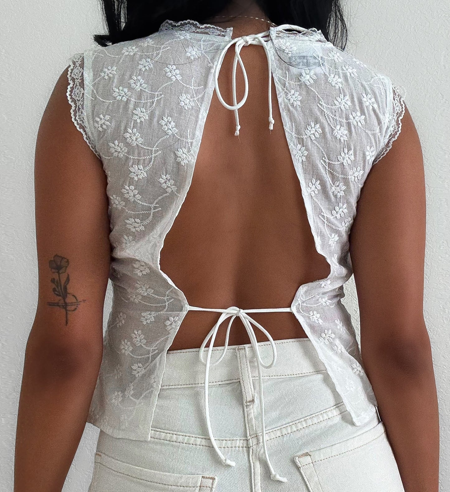 Floral Lace Top