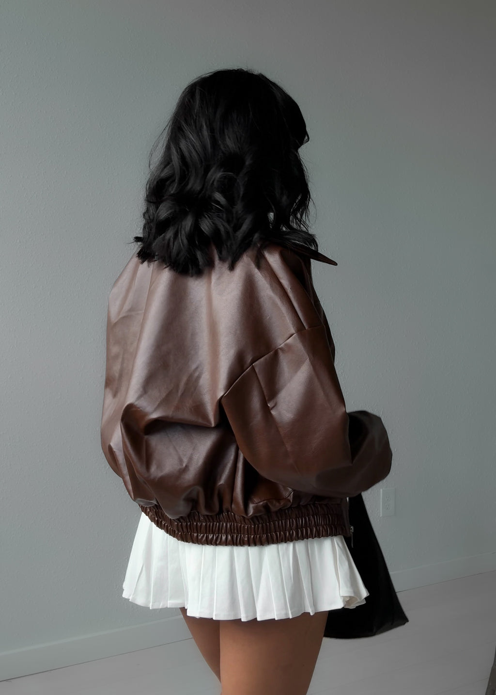 Chocolate Collar Jacket